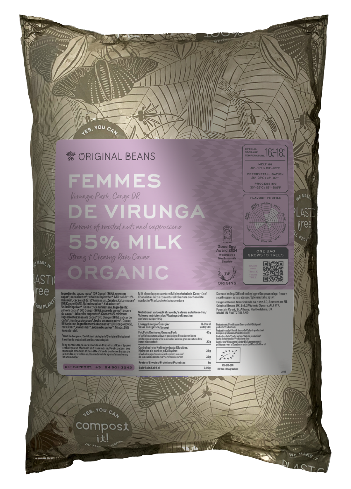Femmes de Virunga 55% - 2kg