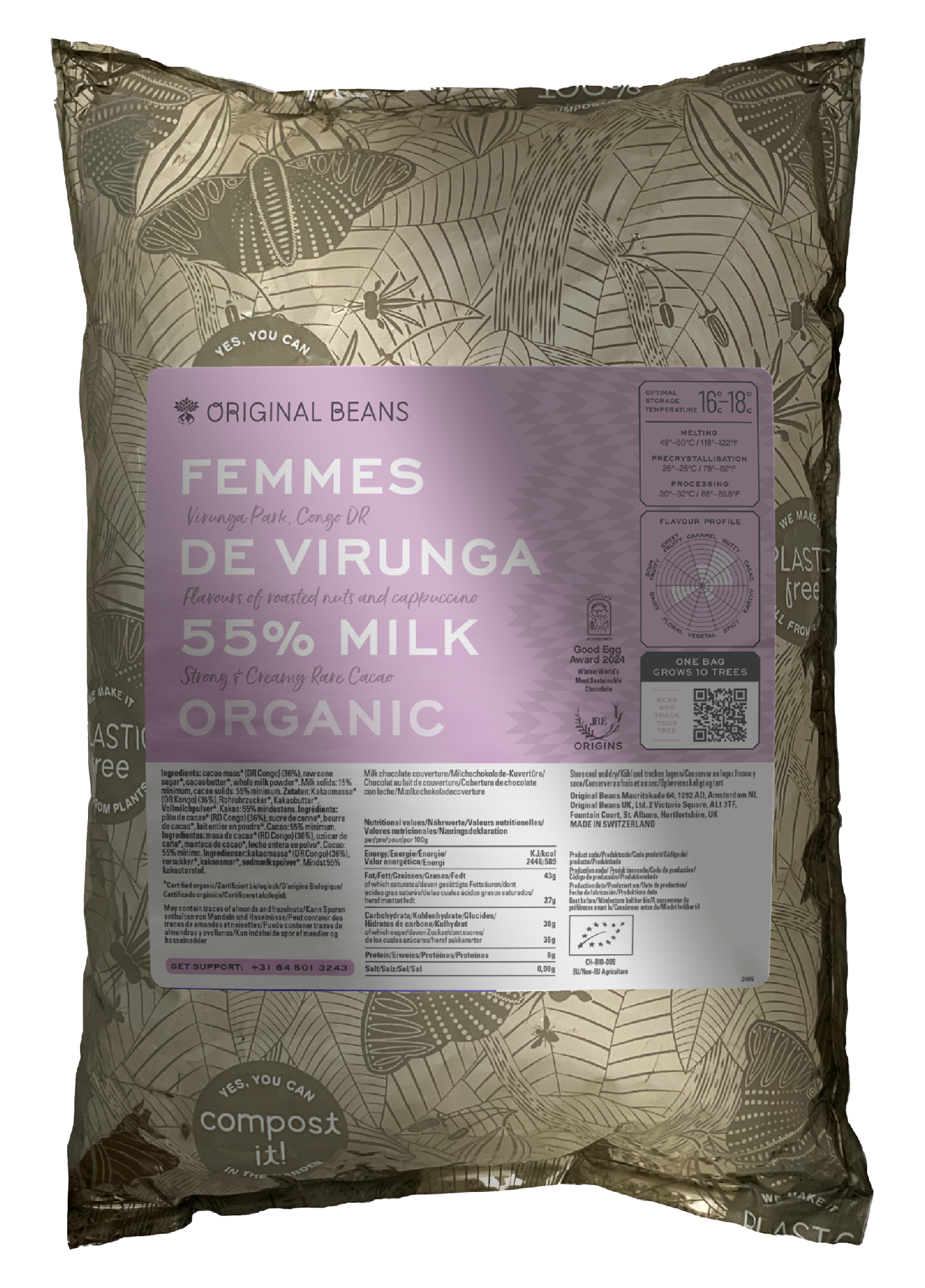 Femmes de Virunga 55% - 2kg