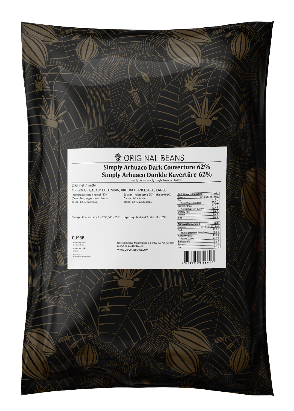 Simply Dark 62% - Arhuaco - 2kg
