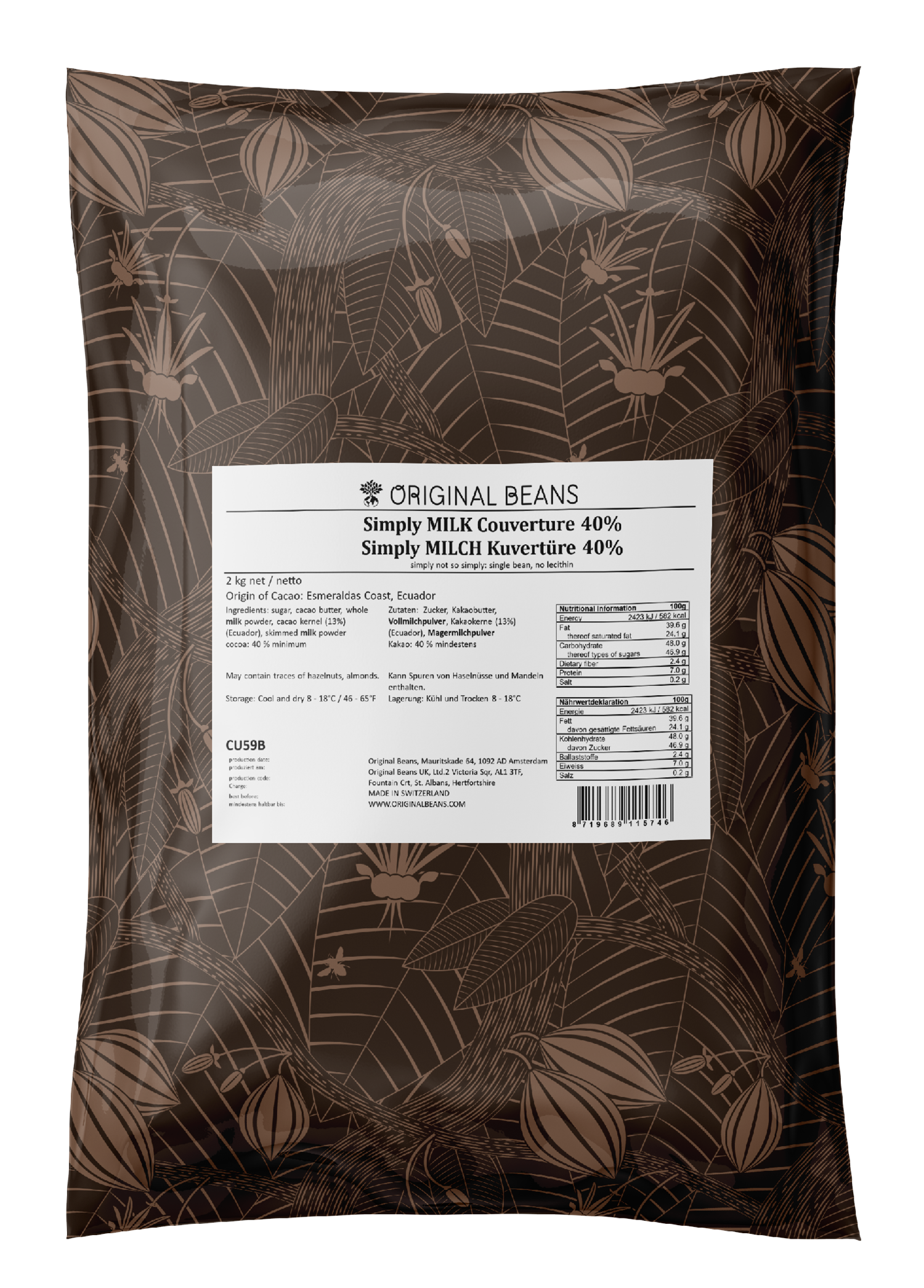 Simply Milk 40% - 2kg