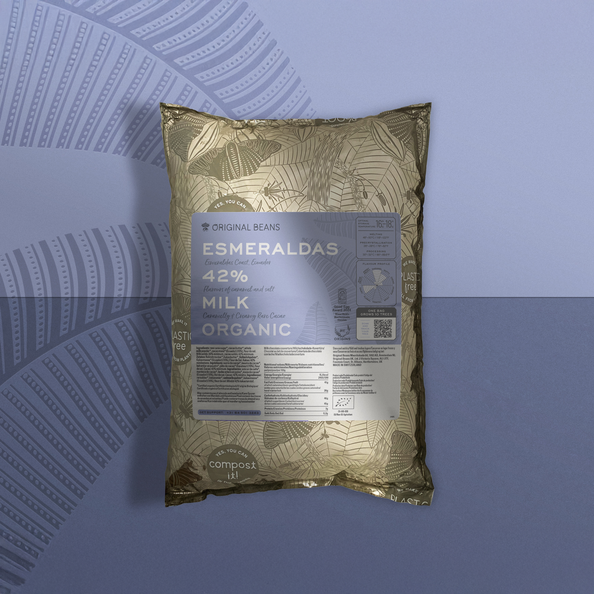 Esmeraldas Milk 42% - 2kg