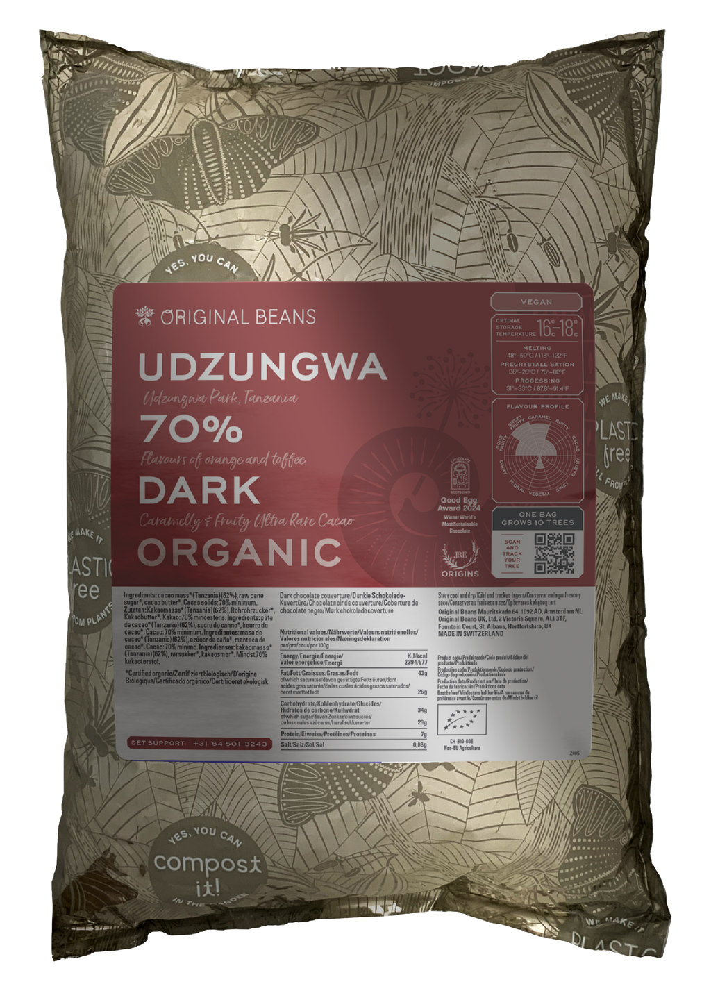 Udzungwa 70% - 2kg