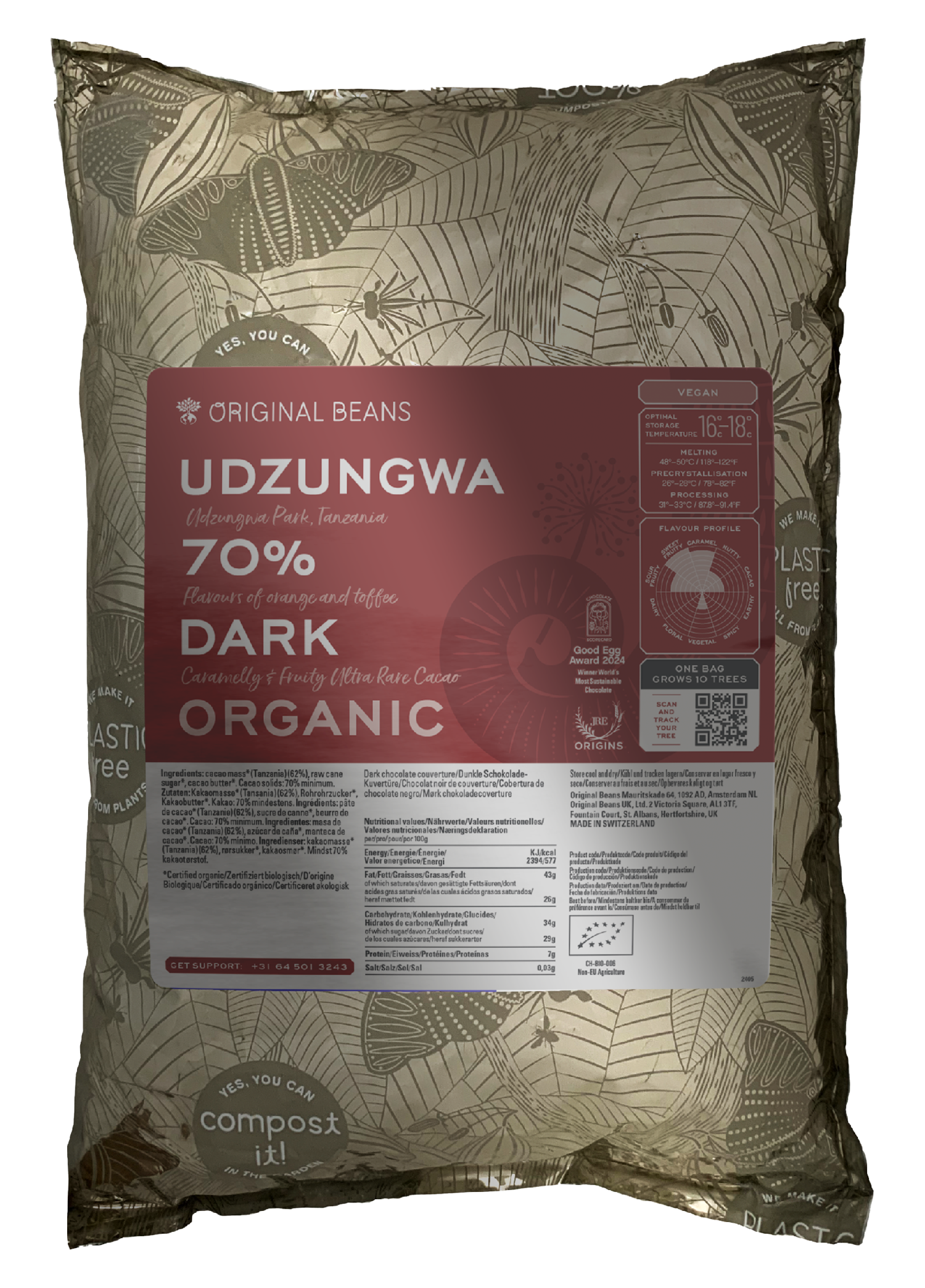 Udzungwa 70% - 2kg