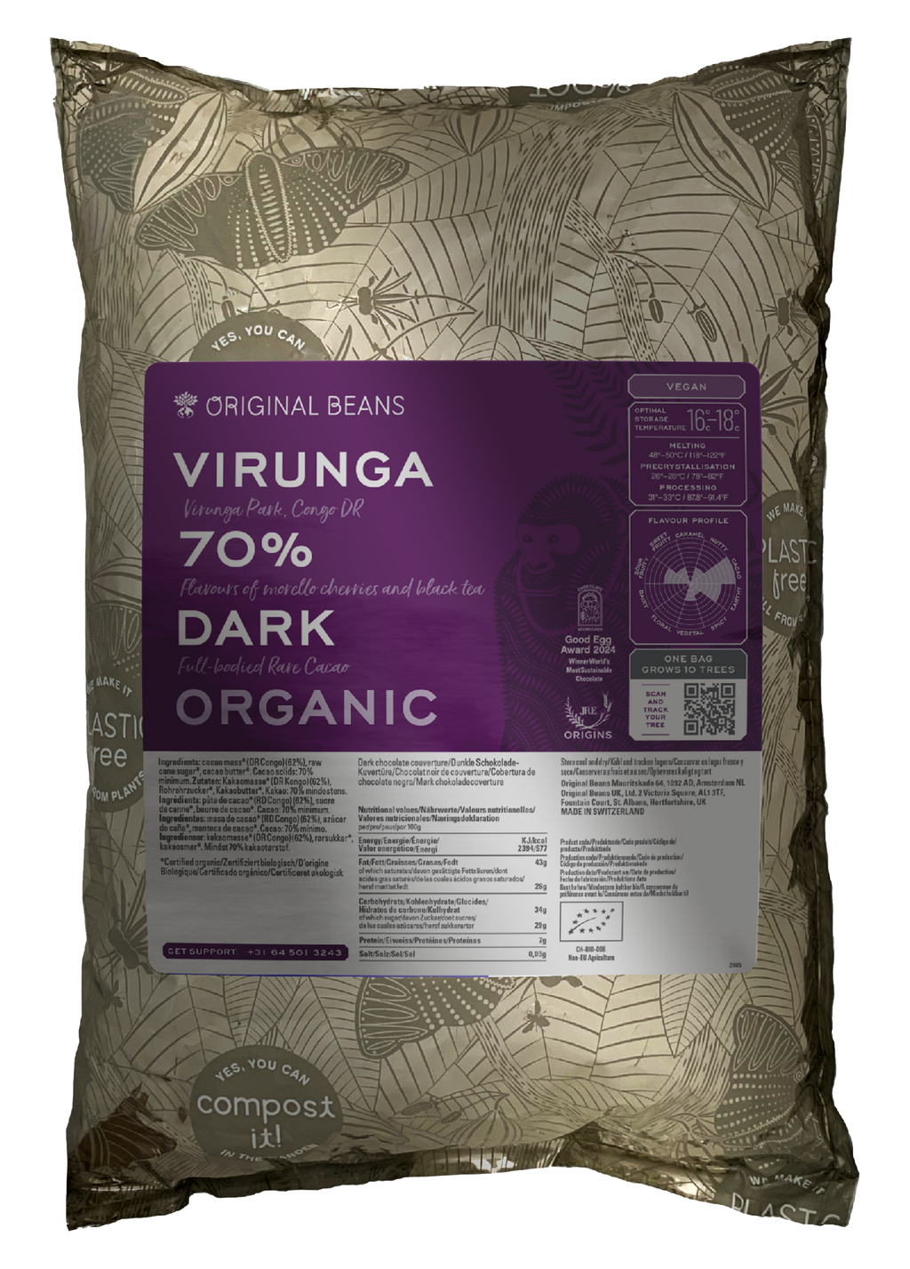 Virunga 70% - 2kg