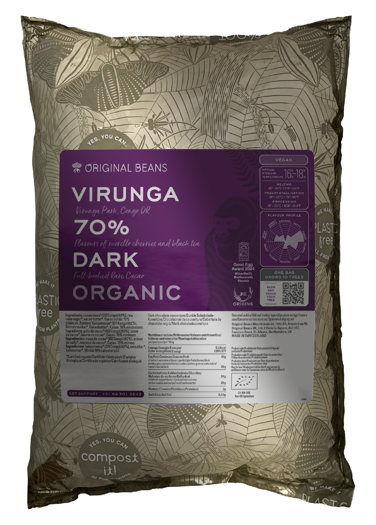 Virunga 70% - 2kg